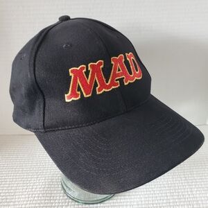 Mad Magazine Snapback Hat KC Vintage 90s TV Subscription Promo Baseball Cap